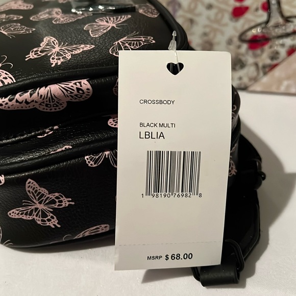 BETSEY JOHNSON Butterfly Quilted Crossbody Bag - Picture 7 of 15